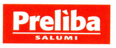 Prelìba SALUMI Logo (EUIPO, 09/06/1999)