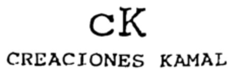 cK CREACIONES KAMAL Logo (EUIPO, 10/01/1999)