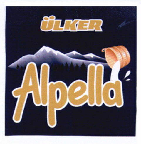 ÜLKER Alpella Logo (EUIPO, 04/20/2001)
