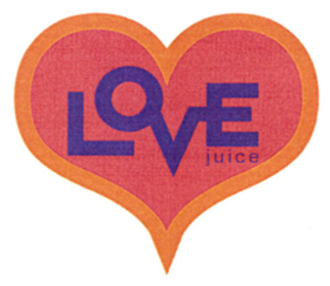 LOVE juice Logo (EUIPO, 13.09.2005)