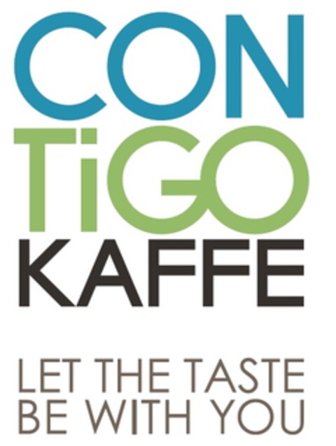 Contigo kaffe let the taste be with you Logo (EUIPO, 25.02.2014)