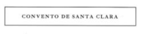 CONVENTO DE SANTA CLARA Logo (EUIPO, 10/15/2014)