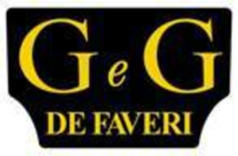 G e G DE FAVERI Logo (EUIPO, 02/06/2015)