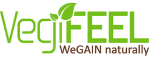VegiFEEL We GAIN naturally Logo (EUIPO, 14.10.2015)