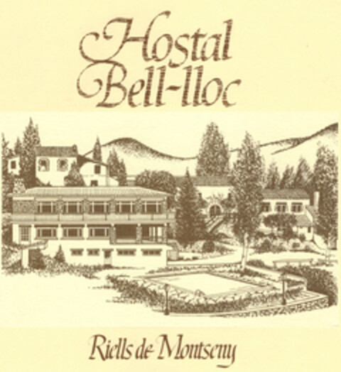 HOSTAL BELL-LLOC RIELLS DE MONTSENY Logo (EUIPO, 02.08.2019)