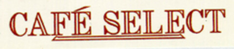 CAFÉ SELECT Logo (EUIPO, 04/01/1996)