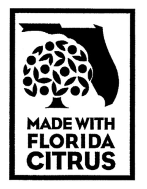 MADE WITH FLORIDA CITRUS Logo (EUIPO, 07.07.1999)