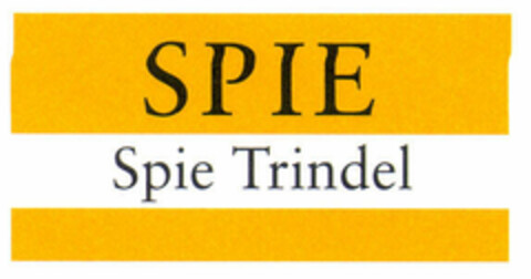 SPIE Spie Trindel Logo (EUIPO, 27.09.1999)
