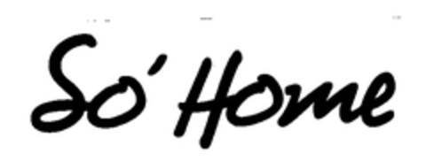 So' Home Logo (EUIPO, 06/04/2004)