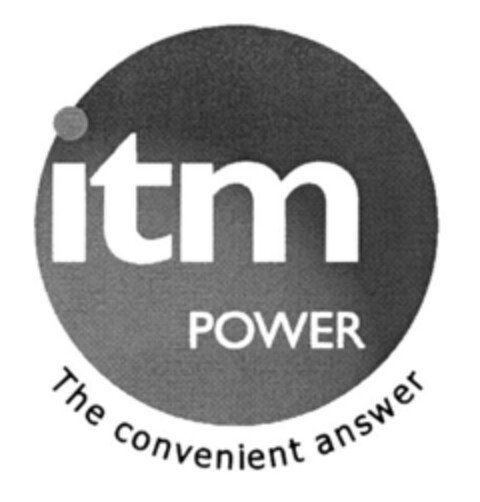 itm POWER The convenient answer Logo (EUIPO, 20.02.2007)