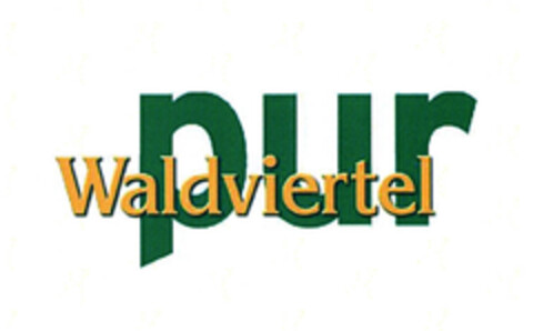 Waldviertel pur Logo (EUIPO, 29.03.2007)