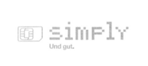 simply und gut. Logo (EUIPO, 06.07.2007)