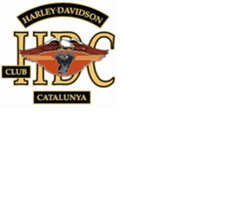 HARLEY DAVIDSON CLUB CATALUNYA HDC Logo (EUIPO, 10/31/2007)