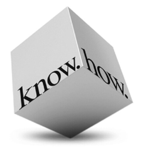 know. how. Logo (EUIPO, 23.07.2010)