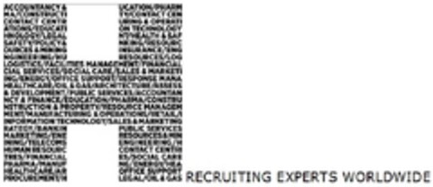 H RECRUITING EXPERTS WORLDWIDE Logo (EUIPO, 29.09.2011)