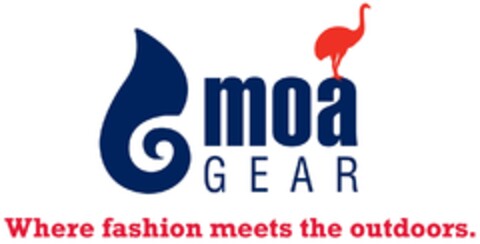 moa GEAR  Where fashion meets the outdoors Logo (EUIPO, 25.09.2012)
