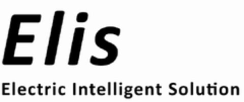 ELIS Electric Intelligent Solution Logo (EUIPO, 30.10.2012)