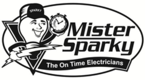 Mister Sparky The On Time Electricians Logo (EUIPO, 03.07.2014)