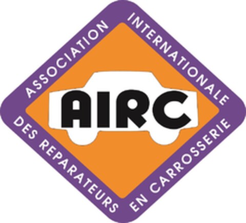 AIRC ASSOCIATION INTERNATIONALE DES REPARATEURS EN CARROSSERIE Logo (EUIPO, 30.03.2015)