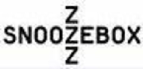 SNOOZEBOX ZZZ Logo (EUIPO, 30.04.2015)