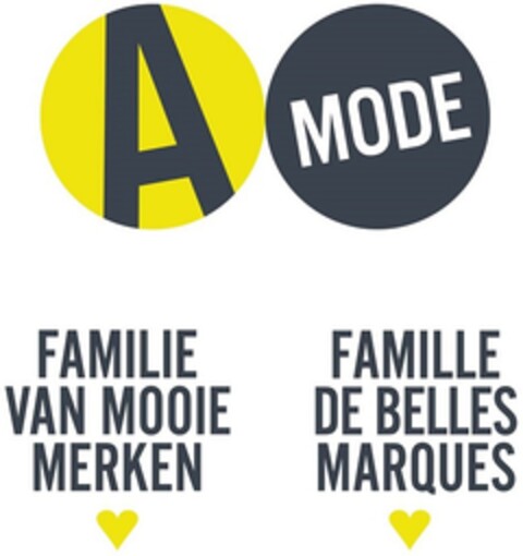 A MODE FAMILIE VAN MOOIE MERKEN FAMILLE DE BELLES MARQUES Logo (EUIPO, 03/09/2016)