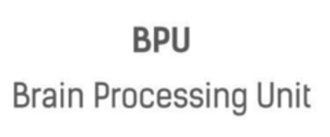 BPU BRAIN PROCESSING UNIT Logo (EUIPO, 20.12.2016)