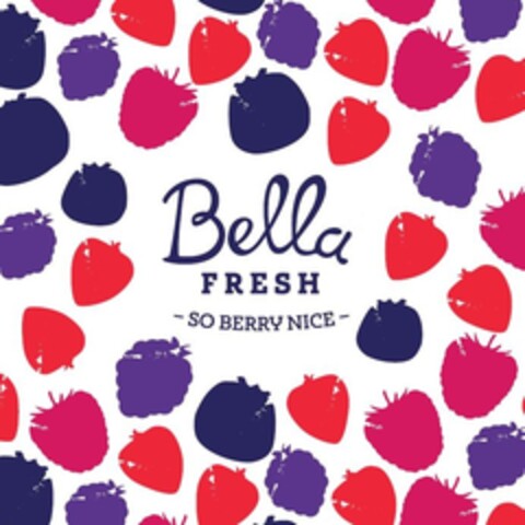 BELLA FRESH SO BERRY NICE Logo (EUIPO, 08/23/2019)