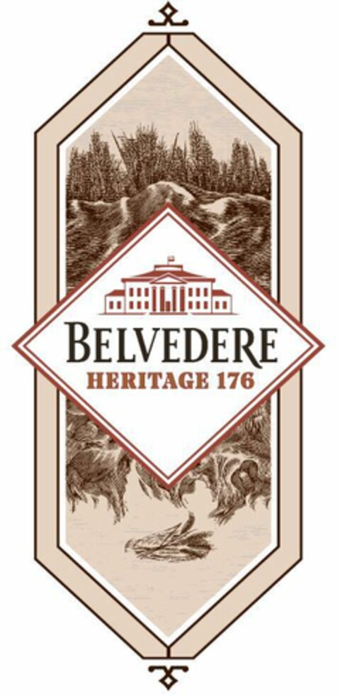 BELVEDERE HERITAGE 176 Logo (EUIPO, 04.02.2020)