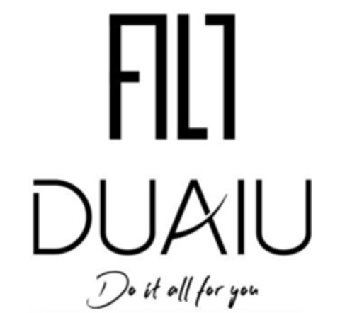 FILY DUAIU Do it all for you Logo (EUIPO, 14.01.2021)