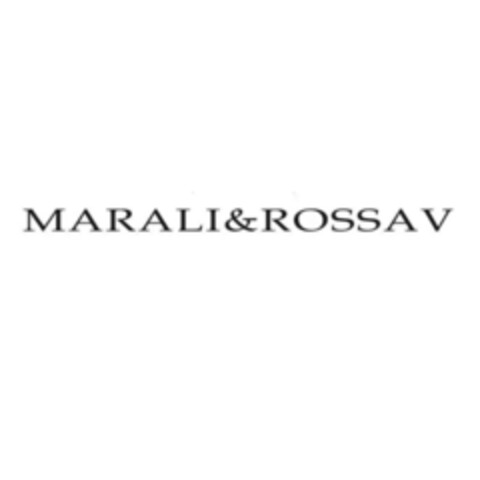 MARALI&ROSSAV Logo (EUIPO, 07.04.2021)