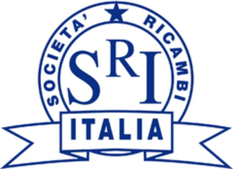 SRI SOCIETA' RICAMBI ITALIA Logo (EUIPO, 16.08.2021)