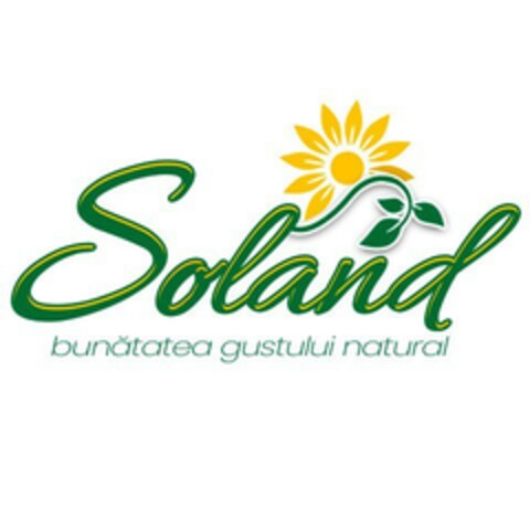 Soland bunătatea gustului natural Logo (EUIPO, 05.08.2022)