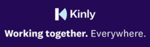 K Kinly Working together. Everywhere. Logo (EUIPO, 28.10.2022)