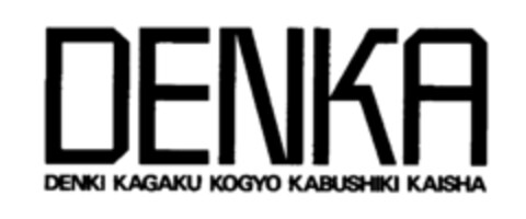 DENKA DENKI KAGAKU KOGYO KABUSHIKI KAISHA Logo (EUIPO, 04/01/1996)