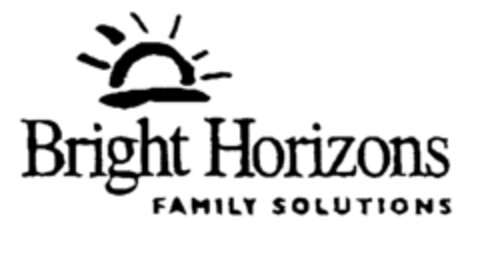 Bright Horizons FAMILY SOLUTIONS Logo (EUIPO, 02.03.2000)