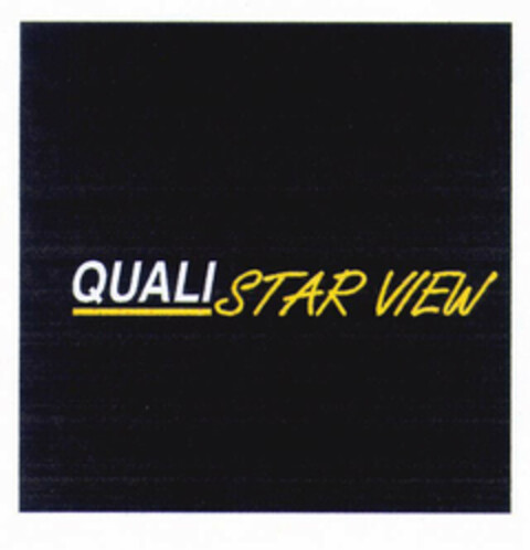 QUALI STAR VIEW Logo (EUIPO, 02/01/2001)