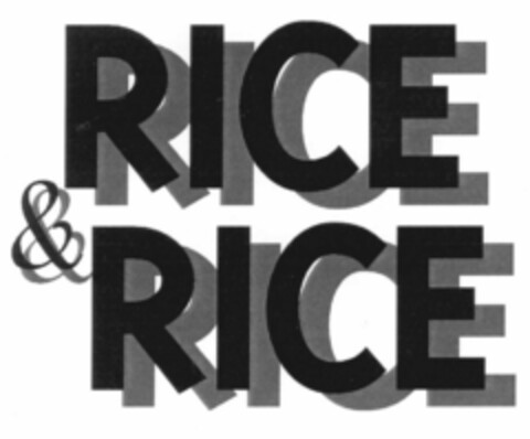 RICE&RICE Logo (EUIPO, 06/18/2001)