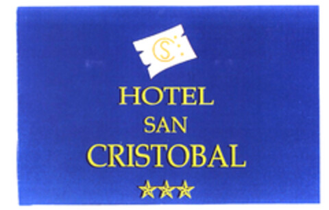 HOTEL SAN CRISTOBAL Logo (EUIPO, 18.02.2003)