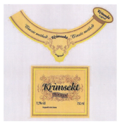 Krimsekt TROCKEN Logo (EUIPO, 28.12.2004)