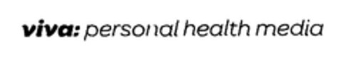 viva: personal health media Logo (EUIPO, 06.11.2006)