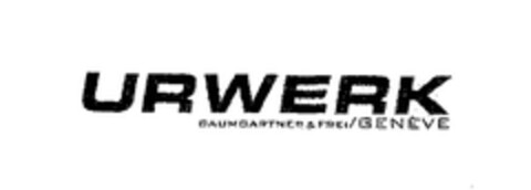 URWERK BAUMGARTNER & FREI / GENEVE Logo (EUIPO, 15.11.2006)