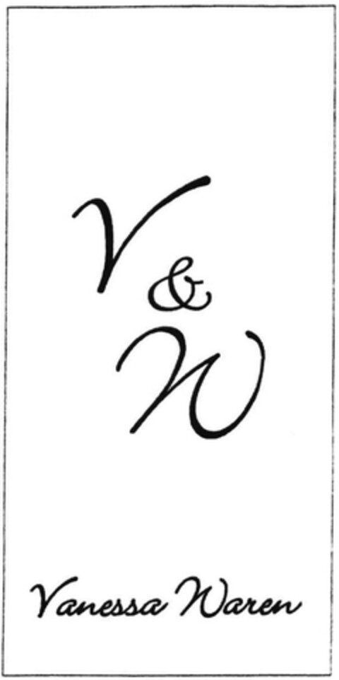 V & W Vanessa Waren Logo (EUIPO, 21.11.2006)