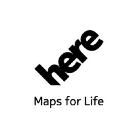 here Maps for Life Logo (EUIPO, 05/30/2013)