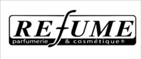 REFUME parfumerie & cosmétique Logo (EUIPO, 31.05.2013)