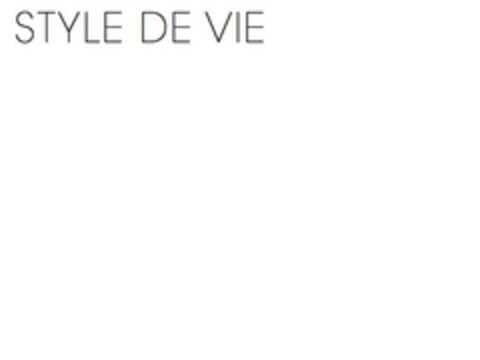 STYLE DE VIE Logo (EUIPO, 04.04.2014)