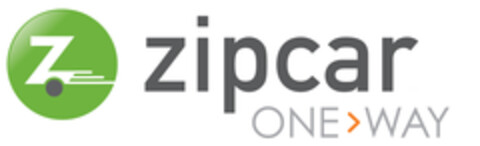 Z zipcar ONE WAY Logo (EUIPO, 04/30/2014)