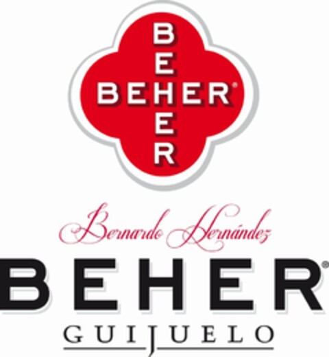 BEHER BERNARDO HERNANDEZ BEHER GUIJUELO Logo (EUIPO, 11/26/2014)