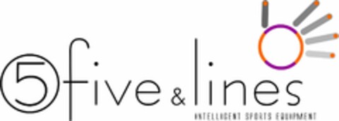 5five&lines INTELLIGENT SPORTS EQUIPMENT Logo (EUIPO, 01.12.2014)