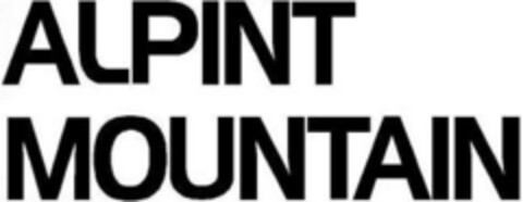 ALPINT MOUNTAIN Logo (EUIPO, 12.06.2015)
