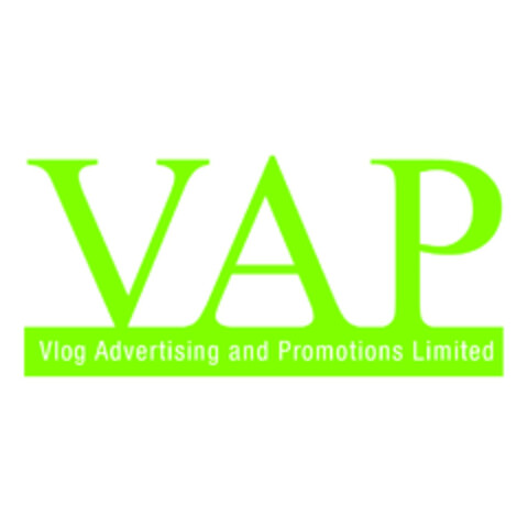 VAP Vlog Advertising and Promotions Limited Logo (EUIPO, 01.07.2015)